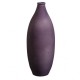 Vase bouteille design céramique Sud violette, Bernex