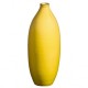 Vase bouteille céramique Sud jaune, Bernex