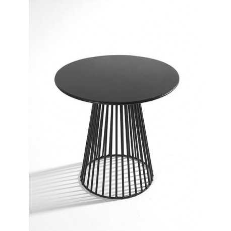 Table d appoint design Bistrot Garbo D 50 X H 50 cm Noir, Serax