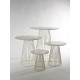 Table basse ronde Bistrot Garbo Blanc, Serax