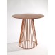 Table d appoint ronde design Bistrot Garbo Orange, Serax