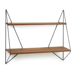 Etagère deco design Butterfly métal et bois L75xP22xH64cm PJ Mares, Serax