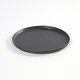 Assiette dessert 21.5cm céramique Pure green Noir, Serax par Pascale Naessens