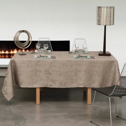 Nappe de table Tivoli Poivre Gris, Le Jacquard Français