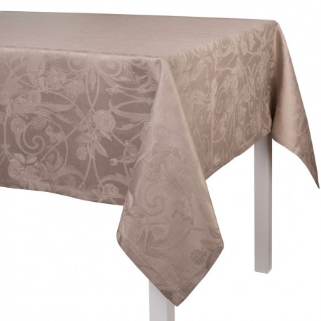 Nappe de table Tivoli Poivre Gris, Le Jacquard Français