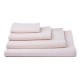 Serviette de Bain nid d'abeilles pur coton Volupté, Rose poupée
