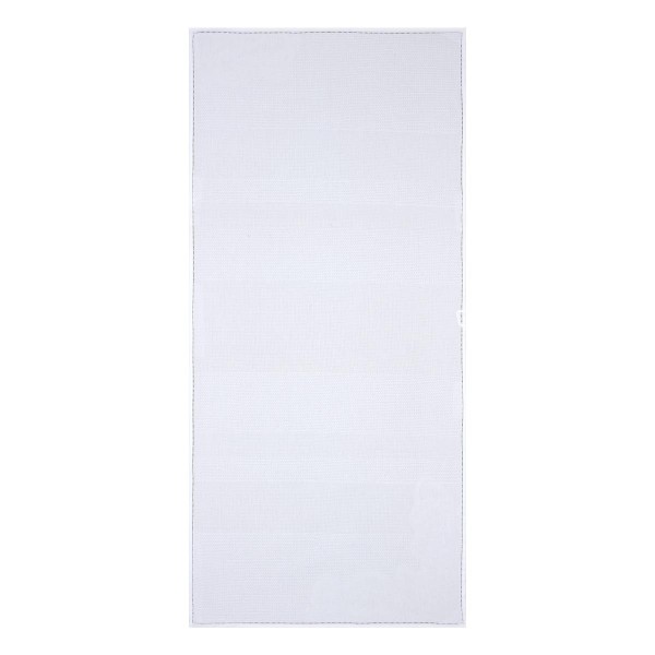 Serviette de Bain nid d'abeilles pur coton Volupté, Blanc