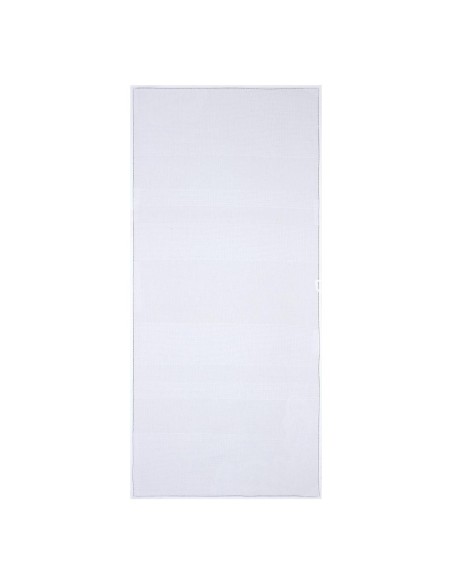 Serviette de Bain nid d'abeilles pur coton Volupté, Blanc