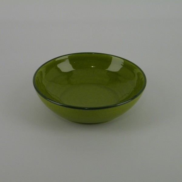 Assiette creuse design céramique Sud pomme, Atelier Romain Bernex