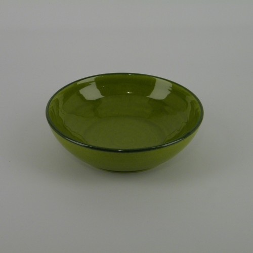 Assiette creuse design céramique Sud pomme, Atelier Romain Bernex