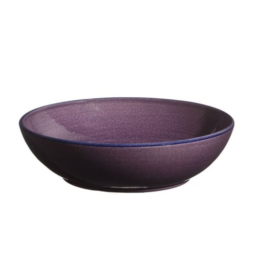 Assiette creuse céramique Collection Sud violette, Atelier Romain Bernex