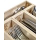 4 Boites assemblées, range couverts
