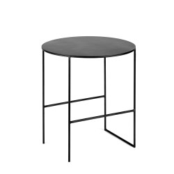 Table d'appoint métal Cico Noir D40 H40.5cm, Antonino Sciortino pour Serax