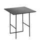 Table d'appoint métal Cico Noir 38x35 H35.5cm, Antonino Sciortino pour Serax