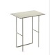 Table d'appoint métal Cico Gris 40x24.5 H45cm, Antonino Sciortino pour Serax