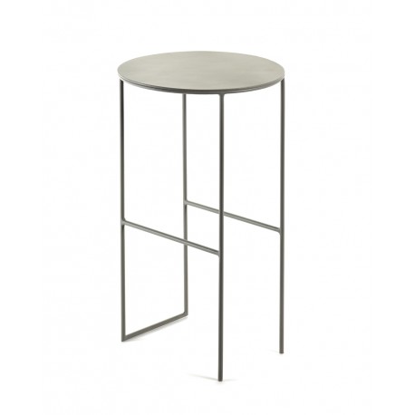 Table d'appoint métal Cico Gris D30 H50cm, Antonino Sciortino pour Serax