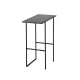 Table d'appoint métal Cico Noir 35x19 H40cm, Antonino Sciortino pour Serax