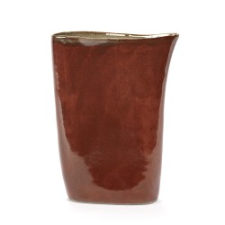 Vase haut design céramique Terres de Rêves Rust/Misty grey Anita Le Grelle, Serax