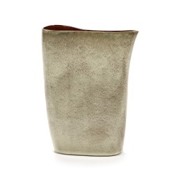 Vase haut céramique Terres de rêves Misty grey/Rust Anita Le Grelle, Serax