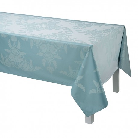 Nappes enduites Syracuse Aqua, Le Jacquard Français