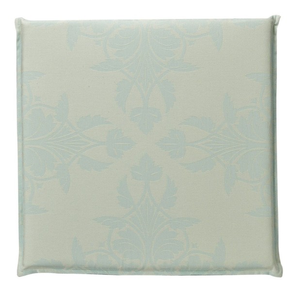 Coussin de chaise Syracuse Aqua, Le Jacquard Français
