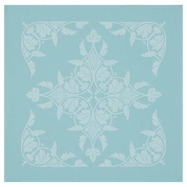 Serviettes de atble Syracuse Aqua, Le Jacquard Français