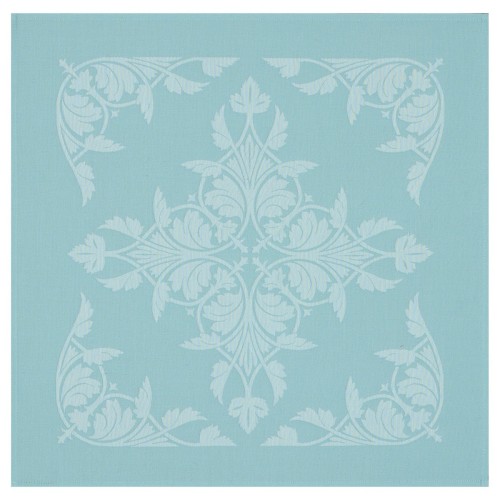Serviettes de atble Syracuse Aqua, Le Jacquard Français