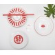 Assiette porcelaine creuse et bol Table Nomade Paola Navone, Serax