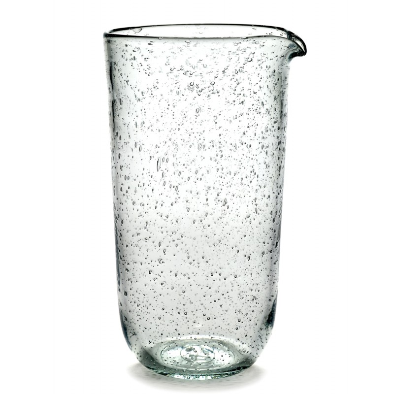 Carafe A Eau Verre Transparent/Or J-line