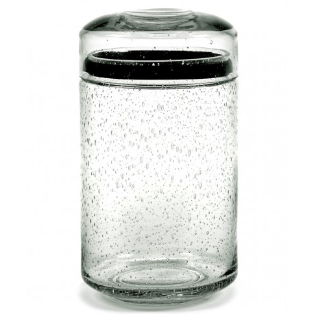 Pot en verre avec couvercle Pure L, Serax par Pascale Naessens