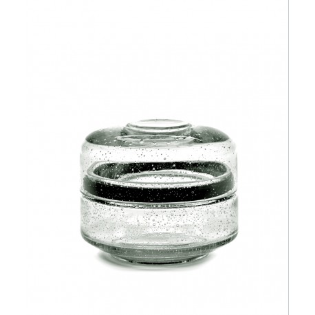 Pot en verre avec couvercle Pure S, Serax par Pascale Naessens
