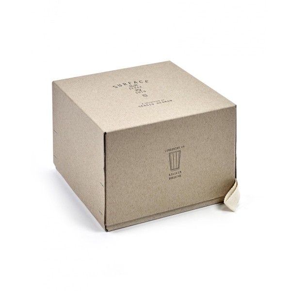 Coffret cadeau service de verres Sergio Herman, pour Serax