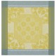 Serviettes de table pur lin Jardin d'orient Cedrat, Le Jacquard Français