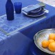Set de table pur lin anti tache Jardin d'orient Majorelle, Le Jacquard Français