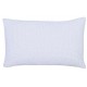 Coussin coton stonewashed Maïa Craie 30x50, Vivaraise