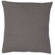 Coussin coton stonewashed Maïa Tourterelle 45x45, Vivaraise