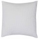 Coussin coton stonewashed Maïa Craie 45x45, Vivaraise