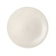 Médard de Noblat assiette dessert 20cm grès Stone Ivoire