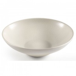 Médard de Noblat assiette pasta 19cm grès Stone Ivoire