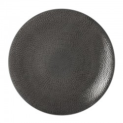 Médard de Noblat - Coffret de 6 assiettes plates 27cm grès Stone Gris