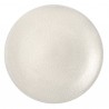 Médard de Noblat assiette plate 27cm grès Stone Ivoire