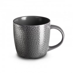 Médard de Noblat Tasse à café ou thé 28cl grès Stone Gris