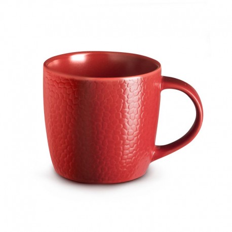 Médard de Noblat Tasse à café ou thé 28cl grès Stone Rouge