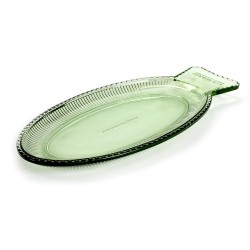 Vaisselle en verre Plat poisson Fish & Fish 35x16cm, Paola Navone, Serax