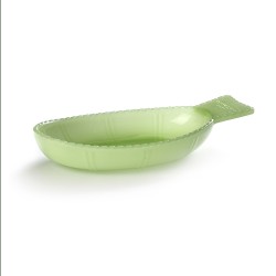 Plat poisson creux Fish & Fish Jade 26x14cm Paola Navone, Serax (par 4)