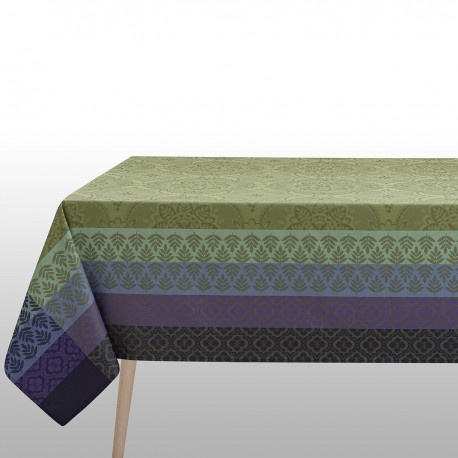 Nappe enduite sur mesure Bastide Olive, Le Jacquard Français