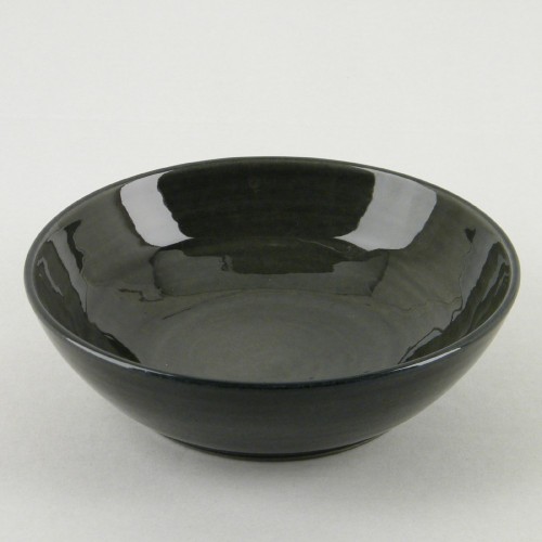 Assiette creuse céramique Collection Sud cendre, Atelier Romain Bernex