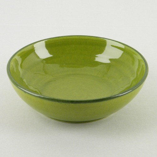 Assiette creuse céramique Collection Sud pomme, Atelier Romain Bernex