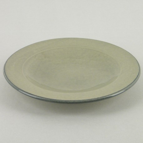Assiettes originales plates ceramiques Sud perle, Bernex
