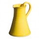 Pichet céramique Sud jaune, Atelier Romain Bernex